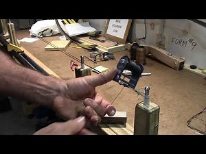 Bow String Making - Tip#1 - How to serve a loop...