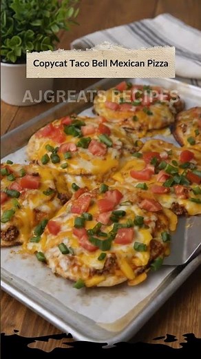 Copycat Taco Bell Mexican Pizza