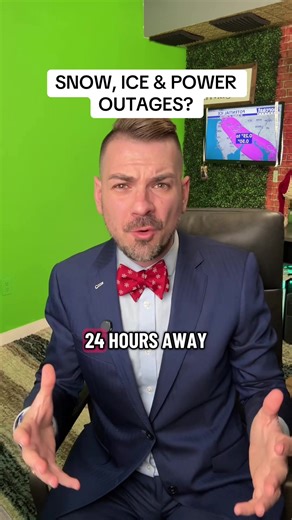 Big winter storm eyes up mid-Atlantic by tomorrow morning. Snow, ice and power outages are expected. #snow #storm #nj #weather