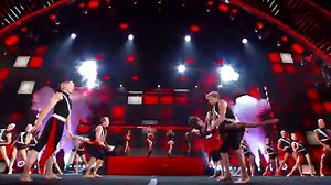 Little Mix AcroArmy Team Up for a Hot Black Magic Performance Americas Got Talent 2015