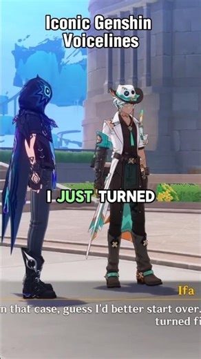 genshin impact voicelines that became iconic #genshinimpact