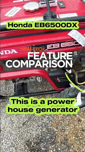 Trying this Honda EB6500 generator a powerful power source #trending #tools #honda