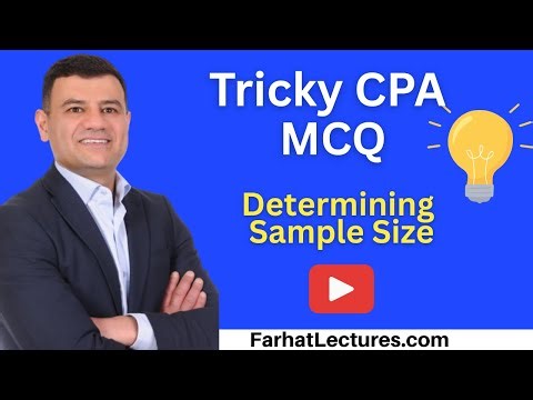 Determining Sample Size AUD CPA Exam Practice