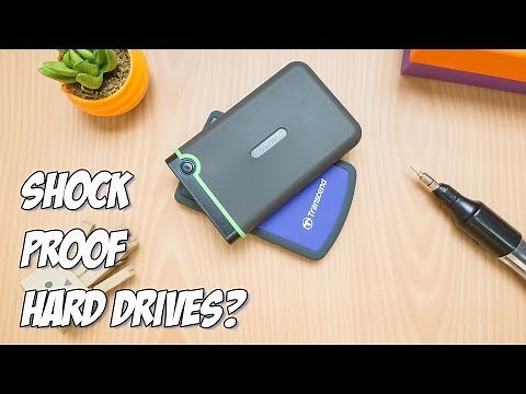 Transcend StoreJet 25M3 VS 25H3 - What's inside a shockproof hard drive?
