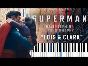 Superman - Love Theme | "Lois & Clark" + "Real Punk Rock" (Piano Tutorial + Sheet Music + MIDI)