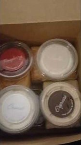 Graduation cake samples! Let's taste them!