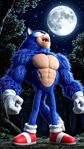 Sonic Turns Into A Werehog