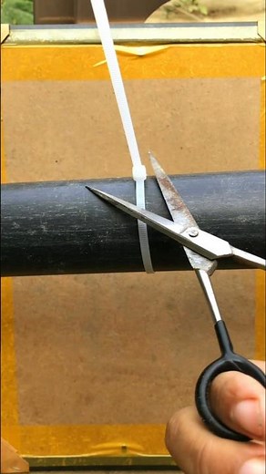 Super Tight Zip Tie Trick for Strong Grip#youtubevideo #shorts 👍