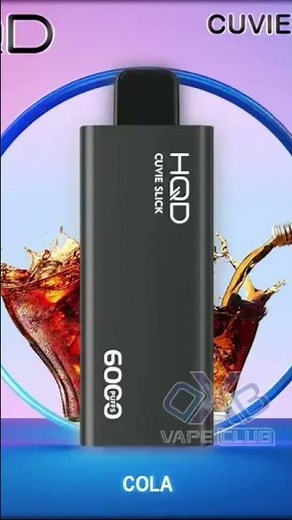 🔥🚀⚡HQD Cuvie 6000 Puffs Disposable Vape | DXB VAPE CLUB – Premium Flavors & Extended Durability!