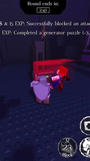 Blocking everything #roblox #robloxforsaken