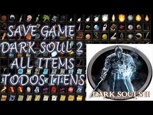 Save Game Dark Souls 2 (PC) com todas armas, porções, anéis, armaduras. #DS2 #darksoul
