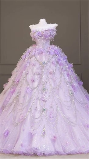 Most beautiful princess gown design| fairy gown 😍 #dress #gown #fashion