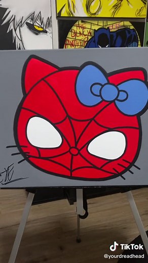 Spider-Man and Hello Kitty Collaboration