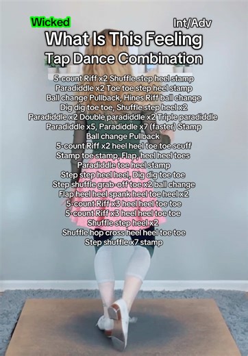 Fun Intermediate/Advanced Tap Dance Routine from Wicked