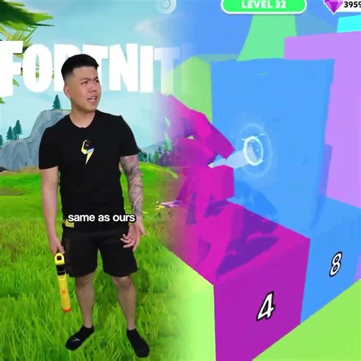 Fortnite vs Roblox vs Minecraft (NPC)