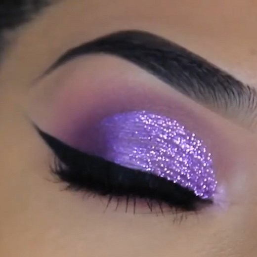 1.2M views · 48K reactions | Purple & shimmery tutorial | MetDaan Makeup | Facebook