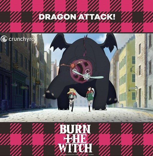 Watch out Ninny! 🐉 (via BURN the WITCH) | Crunchyroll