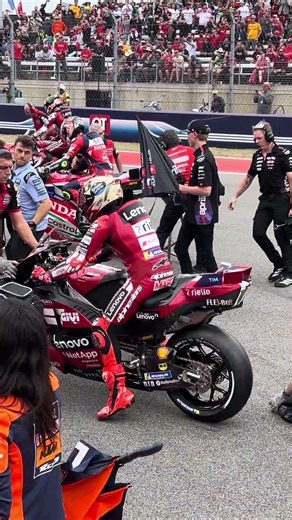 Marc Marquez 🔥 MotoGP Grid 🔥 Ducati Lenovo Team
