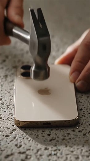 Back Hit but Front Cracked 😱 iPhone 16 Pro Max Test #Shorts