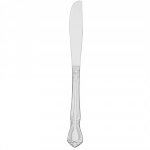 Walco Illustra from Steelite International WL9145 8 3/4" 18/10 Stainless Steel Extra Heavy Weight 1-Piece Knife - 12/Case