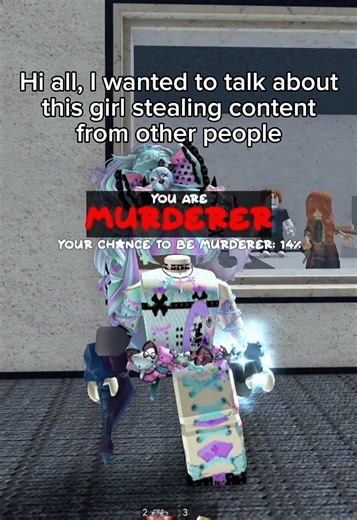 Stop trying to make money off of other people’s work. Ty to the person who informed me about this girl ❤️‍🩹 unlucky for her she’s just getting called out and motivated me to post on yt #mm2 #murdermystery2 #roblox #robloxfyp #fyp