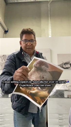 A guy selling copiers in Melbourne for over 35 years 🇦🇺 Experience you can trust. #capcut #creatorsearchinsights #copiers #OfficeCopier #UsedCopier
