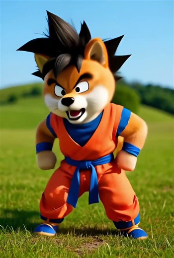 Dragón ball dog z #perros #dbz #dbzkakarot