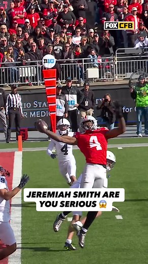 Incredible Touchdown Catch by Jeremiah Smith at Ohio State