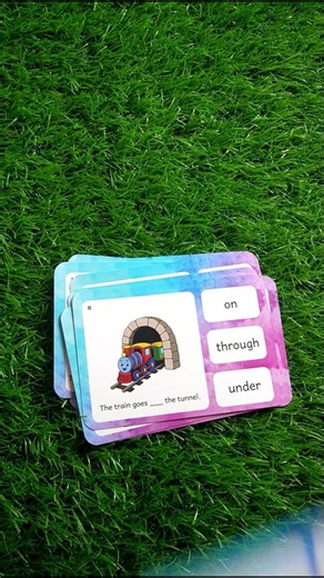 Preposition Activity Cards for Kids | Reusable Montessori Learning Cards | The Toddler House