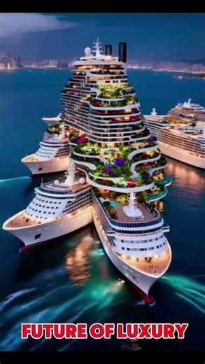 🚢 The Future of Luxury Ships – Next-Gen Ocean Travel Experience 🌊