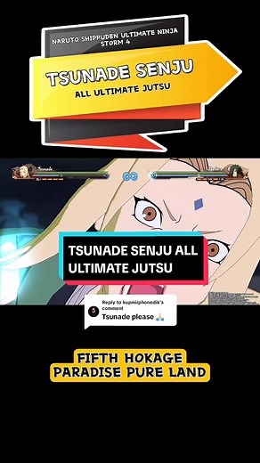Tsunade Senju Ultimate Jutsu Compilation