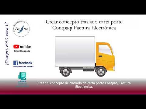 Crear concepto traslado carta porte Contpaqi Factura Electrónica