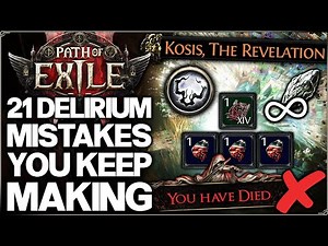 Path of Exile 2 - How to Make Delirium EASY & Get Best Loot FAST - 21 IMPORTANT Tips - Full Guide!