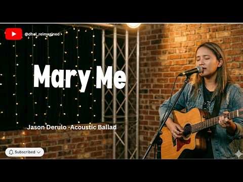 Marry Me | Jason Derulo |ACOUSTIC/BALLAD COVER