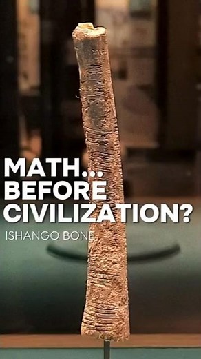 Math Before Civilization: The Enigma of the Ishango Bone #civilization #ancientrelics