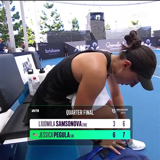 Watch the Match Highlights from Jessica Pegula Vs. Liudmila Samsonova 💼 | WTA