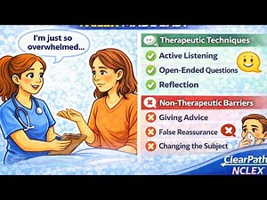 Therapeutic Communication in Nursing | NCLEX Made Easy