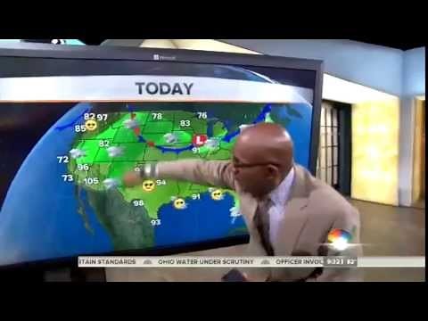 Al Roker Dancing to "Bang Bang" While Doing the Weather on NBC's TODAY
