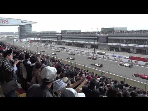 F1 V8 Pure Sound - 2012 Chinese Grand Prix - Practice Qualifying Race footage [HD]