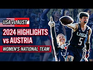 USA vs. Austria Flag Football | 2024 IFAF Women's Highlights