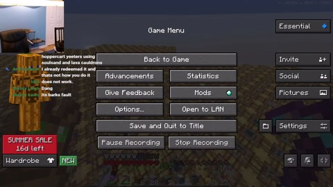 Finishing the fastest gold farm in hardcore Minecraft! Live 🔴