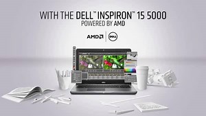 It’s game on for work and play. Choose the Dell Inspiron 15 5000 laptop with the Ryzen Mobile processor with Radeon graphics in your back-to-school laptop. Seize your future with AMD. http://bit.ly/2NZOzJF | AMD