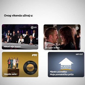 Raznovrstan program za celu porodicu je i ovog vikenda na NetTV Plus. 💙 #NetTVPlus #NetTVPlusPreporuka | Net TV Plus