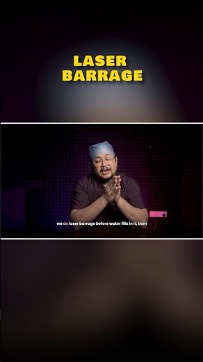 Laser Barrage Surgery ! #eyehealth