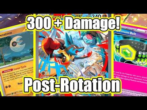 One-Shot EVERYTHING with Mega Lucario ex | Post-Rotation 2026 Deck Guide