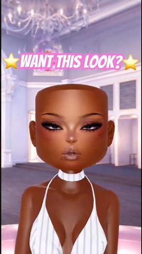 *EASY* CUSTOM FACE TUTORIAL IN DRESS TO IMPRESS! || #dresstoimpress #dti #roblox #dtihacks
