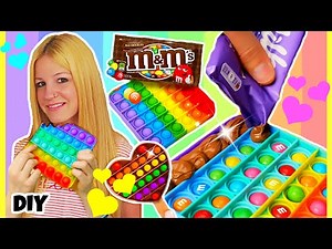DIY POP IT Schokolade 🤩 BUBBLE POP IT Chocolate | Fidget DIY und Pop It Hacks Experiment | PatDIY