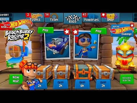 Rodger Dodger Vs All Cars Challenge 🔥 All Drivers Unlocked 🔓 Beach Buggy Racing 2 #beachbuggyracing2