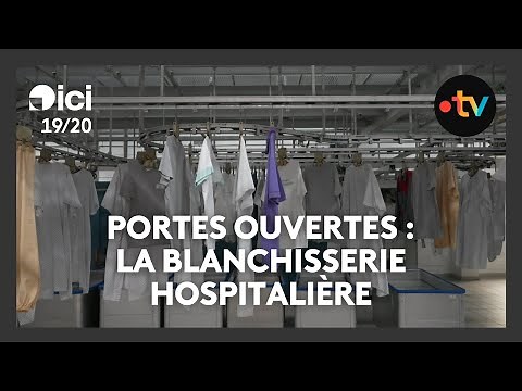Portes ouvertes : entrez dans l'une des plus grandes blanchisseries hospitalières de France