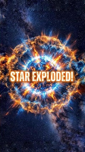 When a Star Explodes… This Is What Remains 🌌